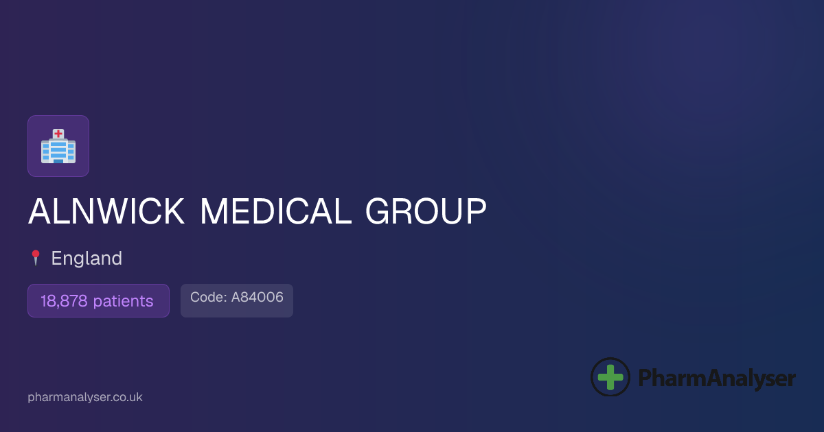 Alnwick Medical Group - GP in Alnwick, NE66 2NL,... | A84006 ...