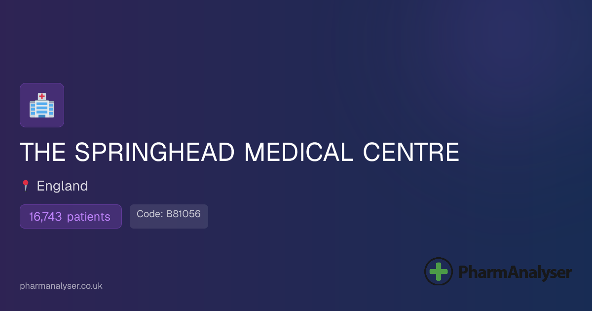 THE SPRINGHEAD MEDICAL CENTRE - GP in Hull, HU5... | B81056
