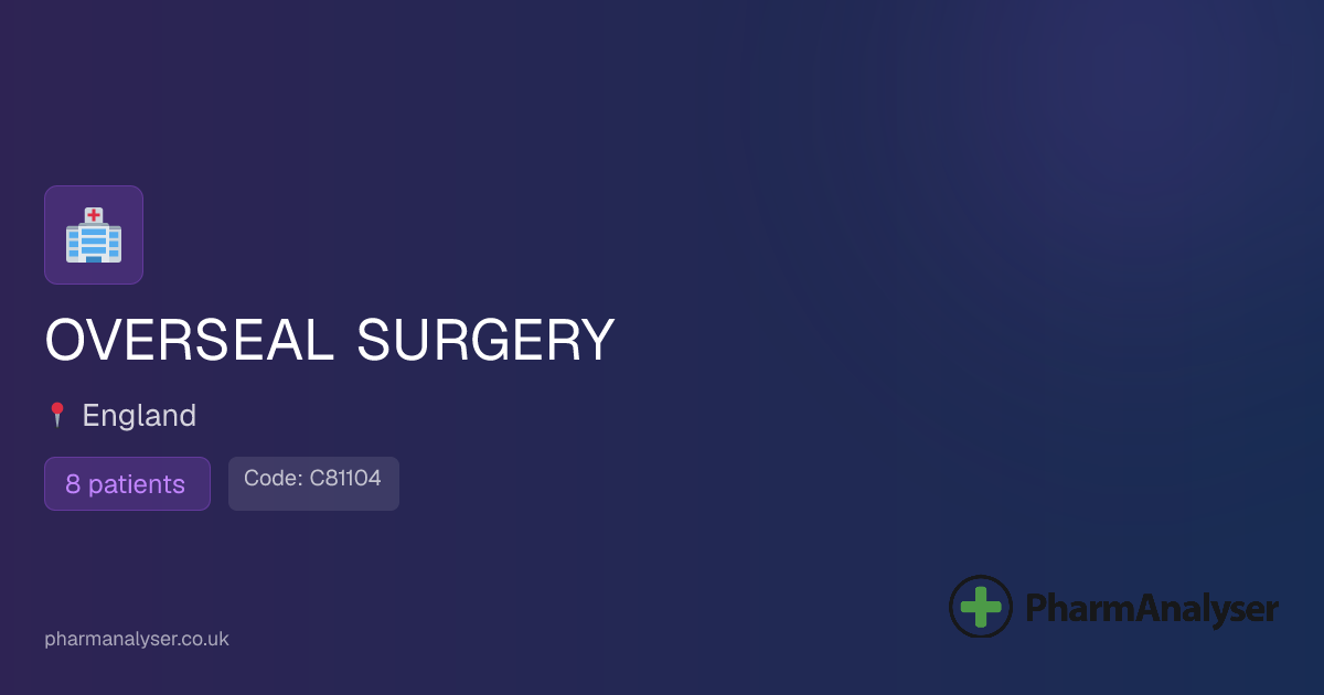 OVERSEAL SURGERY - GP in Swadlincote, DE12 6JF,... | C81104
