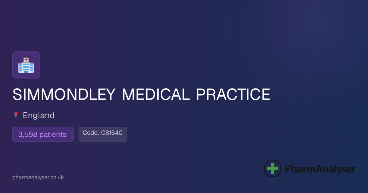 SIMMONDLEY MEDICAL PRACTICE - GP in Glossop, SK1... | C81640