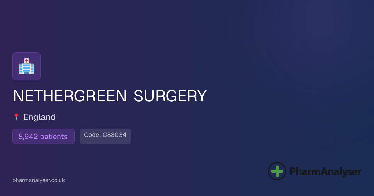 NETHERGREEN SURGERY - GP in Sheffield, S11 7EJ,... | C88034