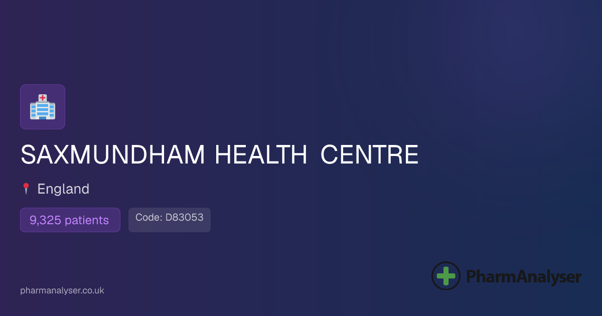 SAXMUNDHAM HEALTH CENTRE - GP in Saxmundham, IP1... | D83053