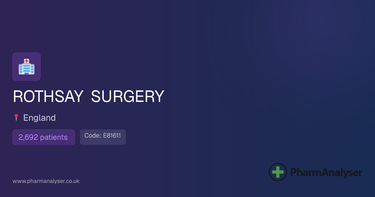 ROTHSAY SURGERY - GP in Bedford, MK40 3PX, England | E81611