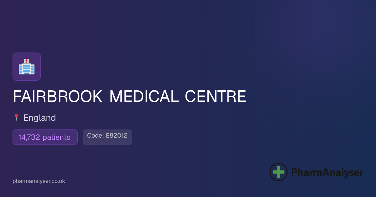 FAIRBROOK MEDICAL CENTRE - GP in Borehamwood, WD... | E82012