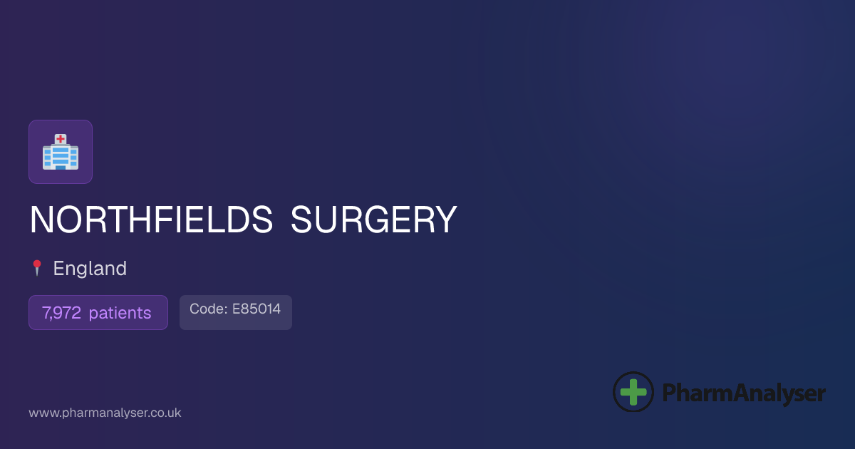 NORTHFIELDS SURGERY - GP in London, W13 9QP, Eng... | E85014