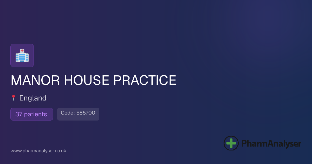 MANOR HOUSE PRACTICE - GP in Feltham, TW13 4GU,... | E85700