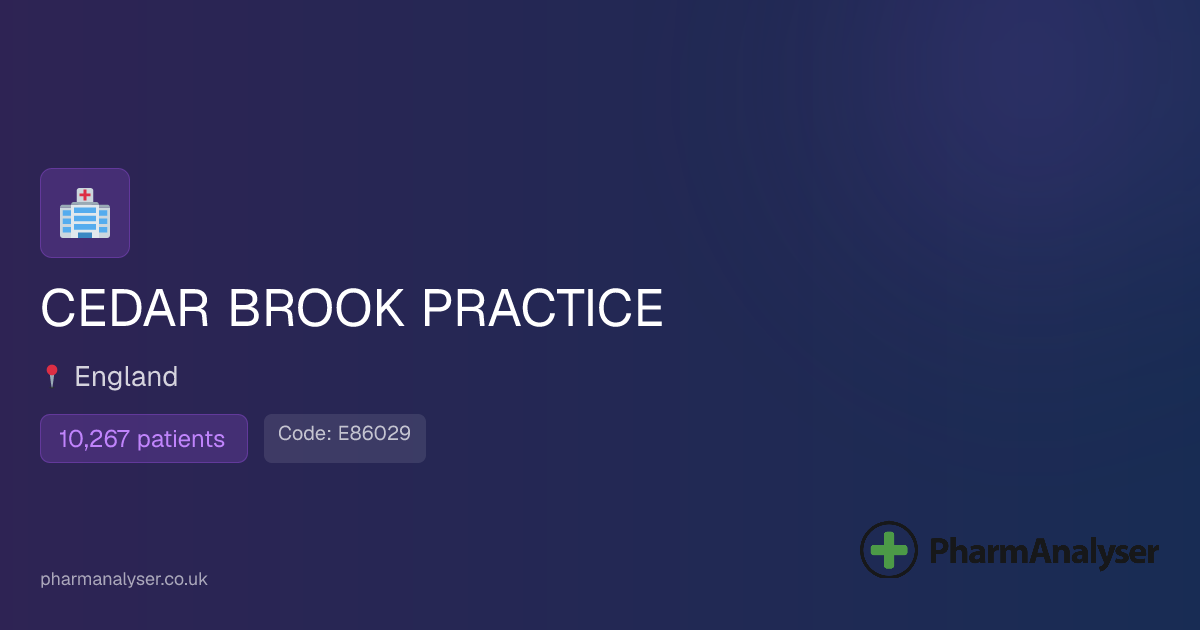CEDAR BROOK PRACTICE - GP in Hayes, UB4 8DD, Eng... | E86029
