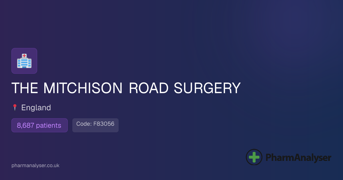 THE MITCHISON ROAD SURGERY - GP in London, N13NG... | F83056