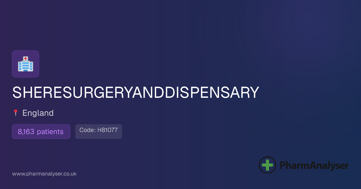 SHERESURGERYANDDISPENSARY - GP in Guildford, GU5... | H81077