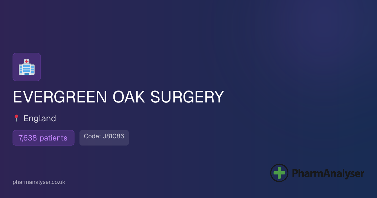 EVERGREEN OAK SURGERY - GP in Poole, BH14 0HU, E... | J81086