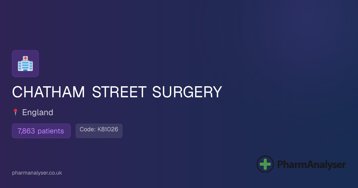 CHATHAM STREET SURGERY - GP in Reading, RG1 7JE,... | K81026