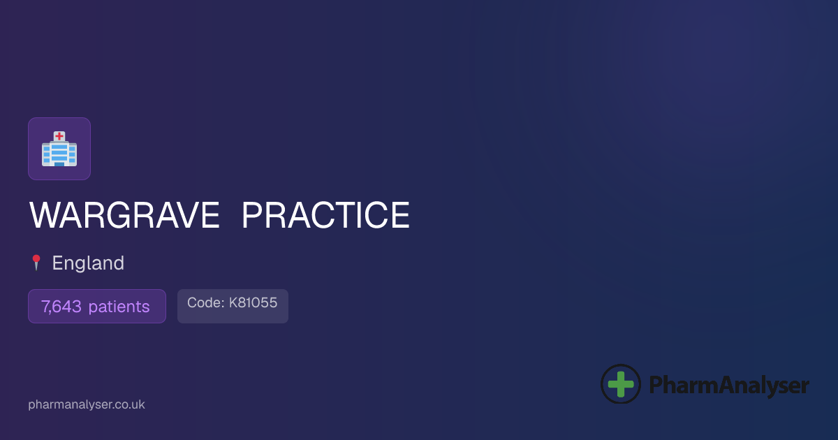 WARGRAVE PRACTICE - GP in Reading, RG10 8BP, Eng... | K81055