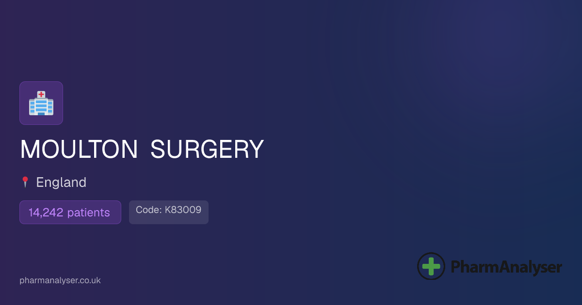 MOULTON SURGERY - GP in Northampton, NN3 7QP, En... | K83009