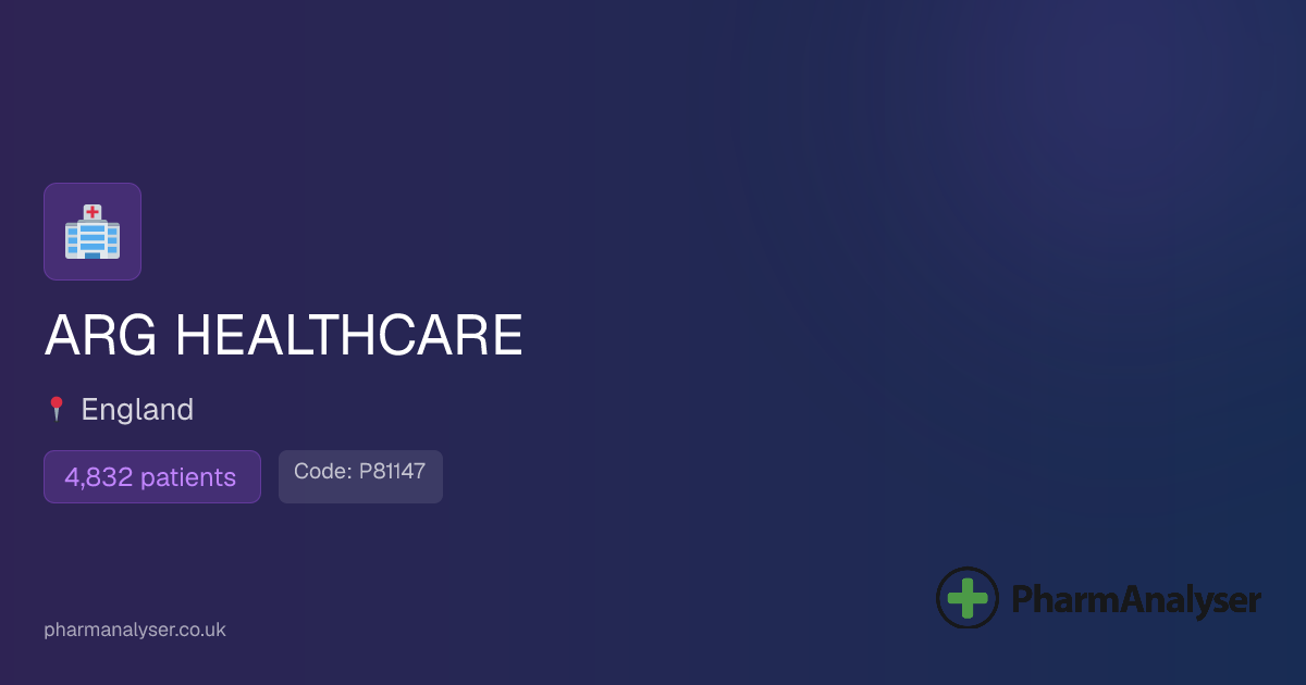 ARG HEALTHCARE - GP in Accrington, BB5 0AL, England | P81147