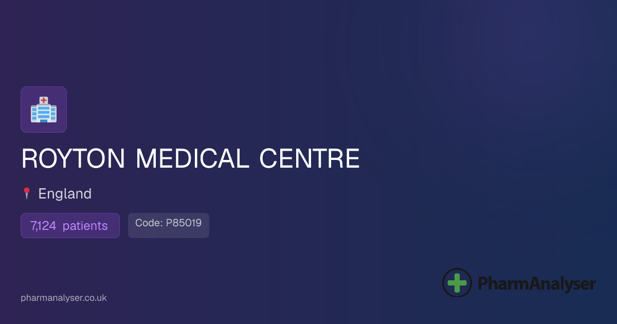 ROYTON MEDICAL CENTRE - GP in Oldham, OL2 5QL, E... | P85019