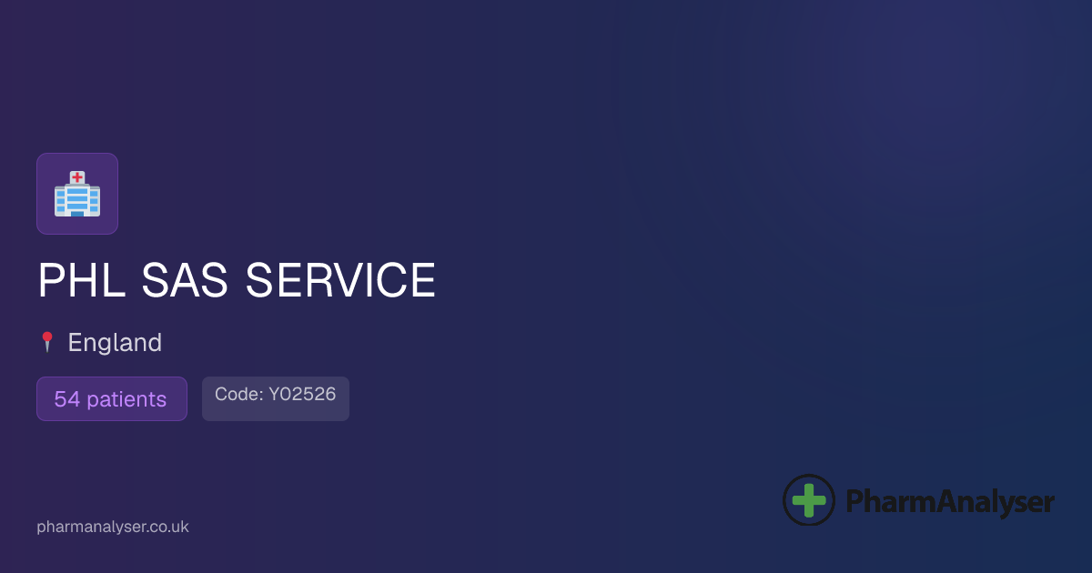 PHL SAS SERVICE - GP in Fareham, PO15 5TD, England | Y02526