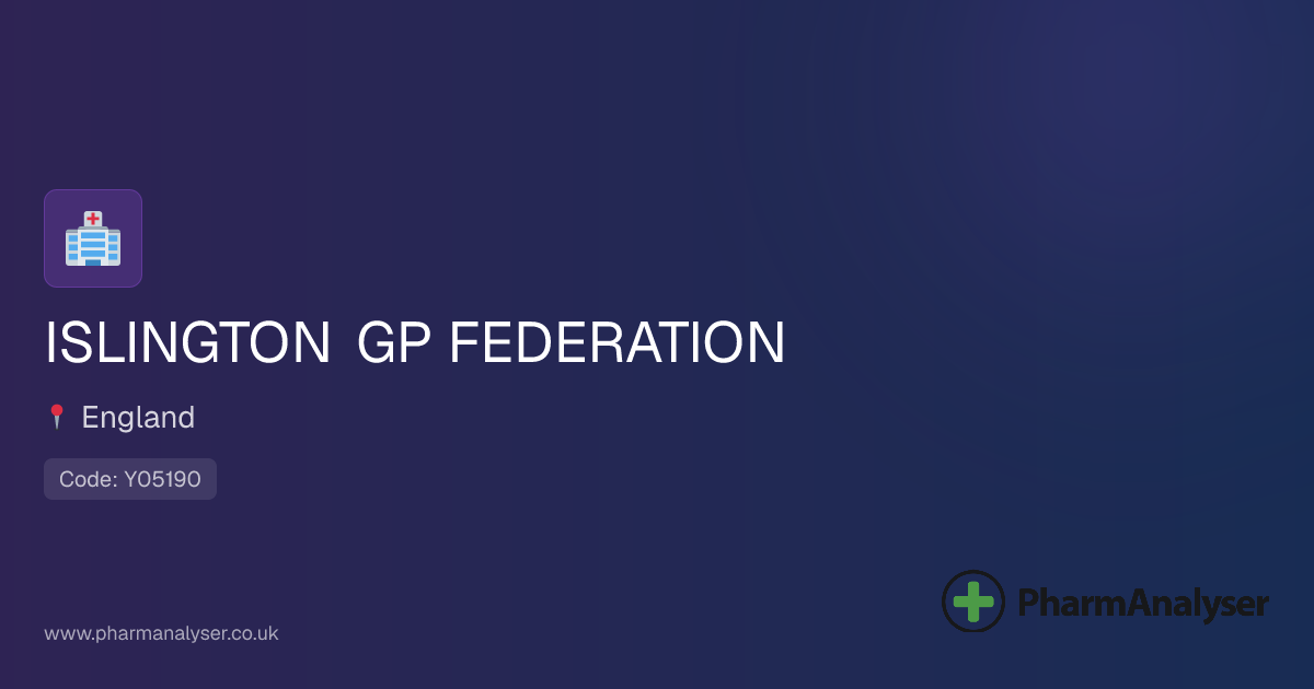ISLINGTON GP FEDERATION - GP in London, N78EG, E... | Y05190