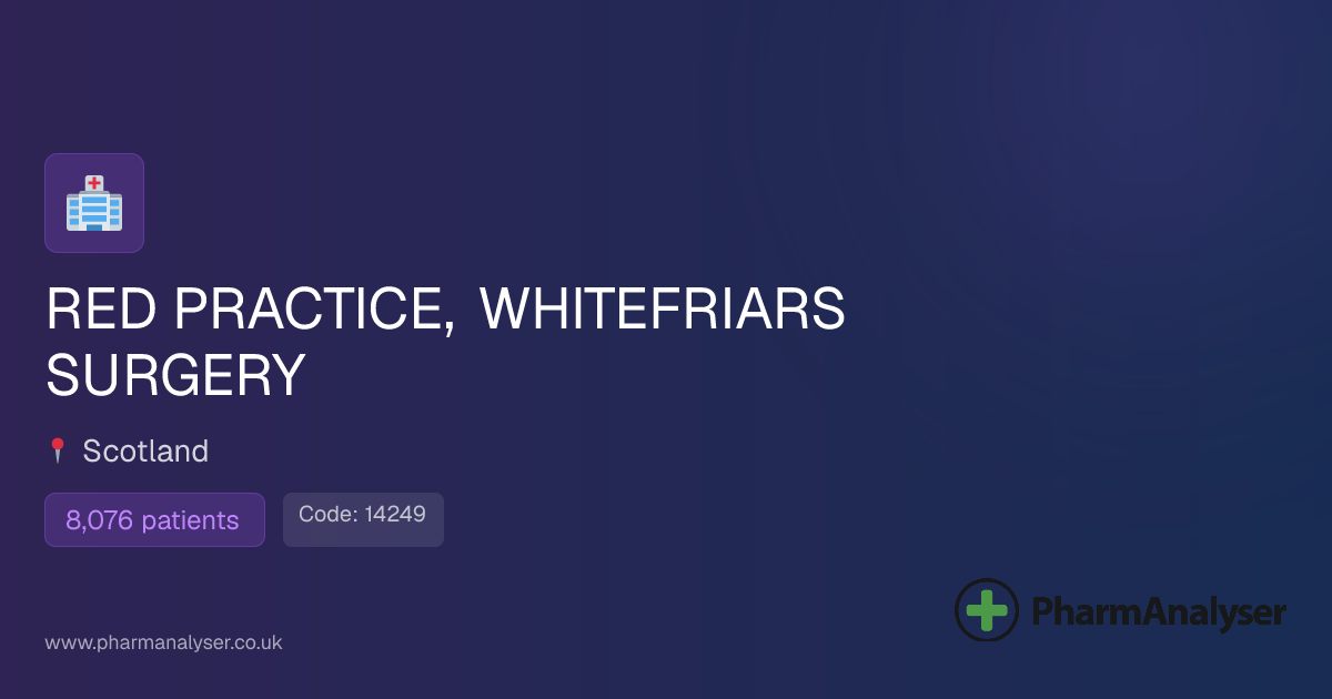 RED PRACTICE, WHITEFRIARS SURGERY - GP in PH1 1PP... | 14249