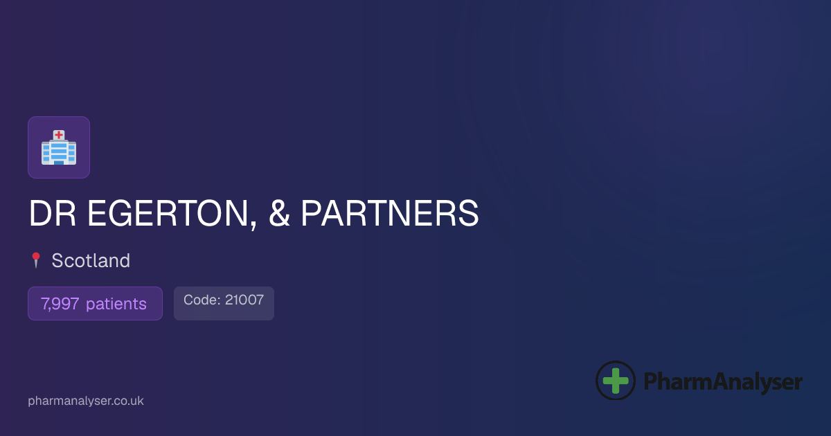 DR EGERTON, & PARTNERS - GP in KY1 2NA, Scotland | 21007