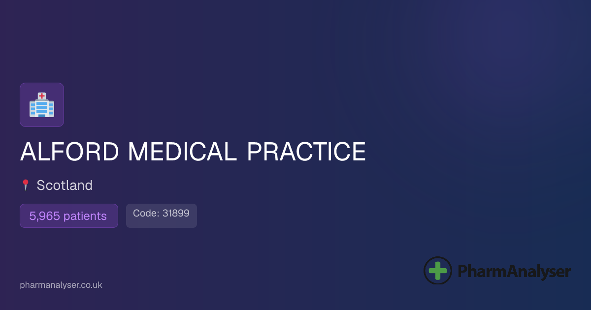 ALFORD MEDICAL PRACTICE - GP in AB33 8FL, Scotland | 31899