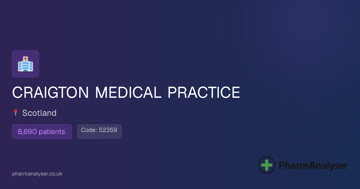 CRAIGTON MEDICAL PRACTICE - GP in G51 4BJ, Scotland | 52359