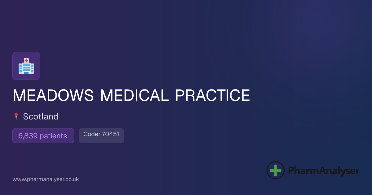MEADOWS MEDICAL PRACTICE - GP in EH3 9HW, Scotland | 70451