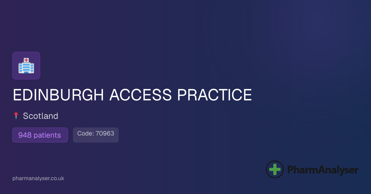 EDINBURGH ACCESS PRACTICE - GP in EH1 1NA, Scotland | 70963