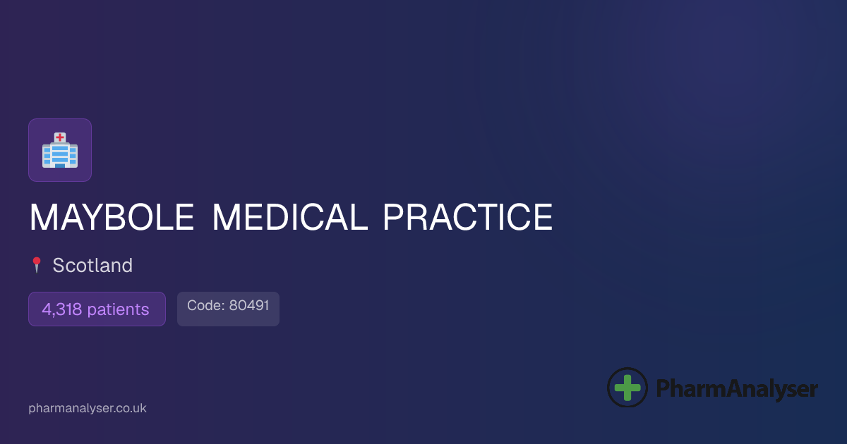 MAYBOLE MEDICAL PRACTICE - GP in KA19 7BY, Scotland | 80491