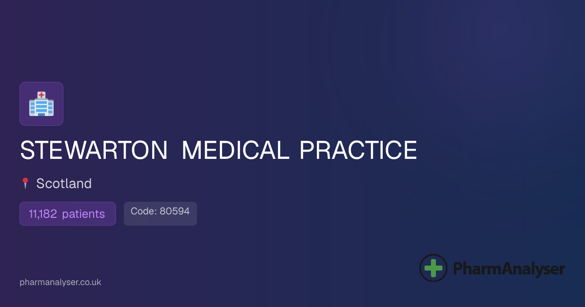 STEWARTON MEDICAL PRACTICE - GP in KA3 5BP, Scotland | 80594