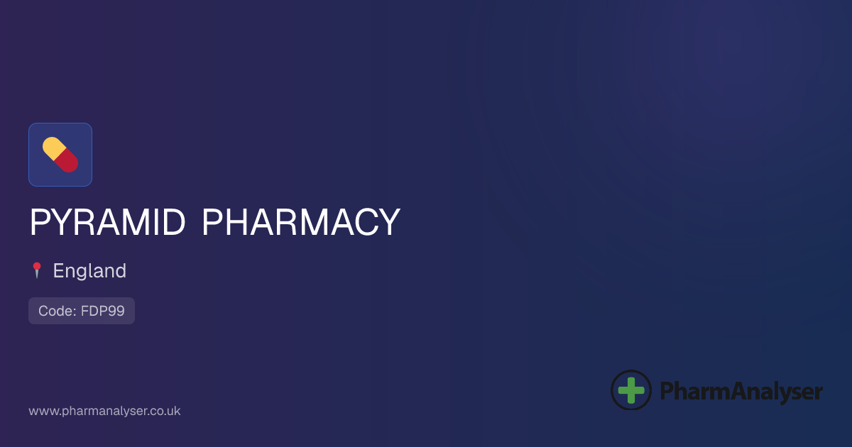 PYRAMID PHARMACY - Pharmacy in W14 9PR, England | FDP99