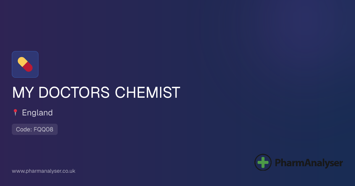 MY DOCTORS CHEMIST - Pharmacy in PL6 7PY, England | FQQ08